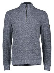 Camel Active Sweter w kolorze niebieskim rozmiar: M. Niebieskie swetry nierozpinane Camel Active, m, bez wzorów, z bawełny, bez kołnierzyka, bez ramiączek. Za 264.15 zł.