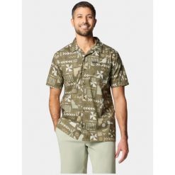 Koszula męska Columbia Pine Canyon. Zielone koszule Columbia, na lato, m, bez wzorów, bez kołnierzyka, bez ramiączek. Za 269.00 zł.