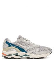 Mizuno Sneakersy Wave Rider 10 D1GA2611 Granatowy. Niebieskie buty sportowe casual Mizuno, bez wzorów, z materiału, bez zapięcia. Za 729.99 zł.