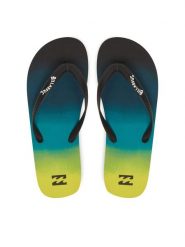 Billabong Japonki Tides EBYL100027 Czarny. Czarne japonki Billabong, bez wzorów, z tworzywa sztucznego. Za 89.99 zł.
