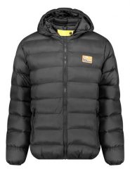 Geographical Norway Kurtka pikowana "Avalanche" w kolorze czarnym rozmiar: L. Czarne kurtki Geographical Norway, l, bez wzorów, bez kaptura. Za 133.91 zł.