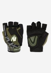 Mitchell Rękawiczki treningowe 2.0 - Czarny/zielony. Czarne rękawiczki GORILLA WEAR, bez wzorów, z elastanu. Za 214.00 zł.