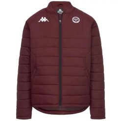 Kurtka puchowa Union Bordeaux-Bègles Mikeli 2 2026/27. Czerwone kurtki Kappa, l, bez wzorów, z futra, bez kaptura. Za 407.50 zł.