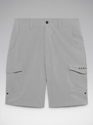 Oakley Bojówki funkcyjne "Hybrid Cargo 21" w kolorze szarym rozmiar: 38. Szare joggery i bojówki Oakley, bez wzorów, z materiału. Za 187.96 zł.