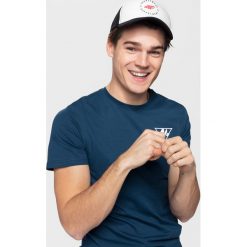 T-shirt męski TSM203 - granat. T-shirty marki 4F. Za 29.99 zł.