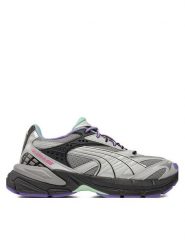 Puma Sneakersy Velophasis Sprint2K 395345-02 Szary. Szare buty sportowe casual Puma, bez wzorów, ze skóry, bez zapięcia. Za 429.99 zł.