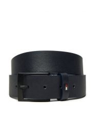 Tommy Hilfiger Pasek Męski Adan 3.5 Ext AM0AM13014 Granatowy. Niebieskie paski Tommy Hilfiger, bez wzorów, ze skóry. Za 139.99 zł.