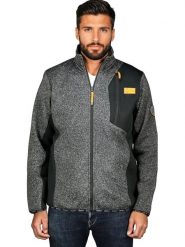 Geographical Norway Kurtka polarowa "Toche" w kolorze szarym rozmiar: XXL. Szare kurtki Geographical Norway, xxl, bez wzorów, z polaru, bez kaptura. Za 126.75 zł.