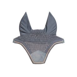 Czapka przeciw muchom dla konia z dźwiękochłonnym welurem Kentucky Horsewear Wel. Niebieskie czapki zimowe KENTUCKY HORSEWEAR, bez wzorów, z weluru. Za 377.50 zł.