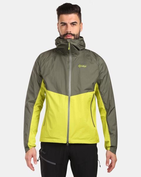 Męska kurtka hardshell Kilpi HURRICANE-M. Zielone kurtki Kilpi, l, bez wzorów, z hardshellu, z kapturem. Za 731.89 zł.