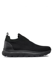 Geox Sneakersy U Spherica A U25BYA 0006K C9997 Czarny. Czarne buty sportowe casual Geox, bez wzorów, z materiału, bez zapięcia. Za 349.99 zł.