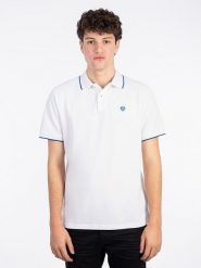 North Sails Koszulka polo w kolorze białym rozmiar: L. Białe koszulki polo North Sails, l, bez wzorów, z bawełny, bez kołnierzyka, bez ramiączek. Za 152.99 zł.