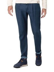 Timezone Spodnie chino "Charly" - Regular fit - w kolorze granatowym rozmiar: W34/L32. Niebieskie eleganckie spodnie Timezone, na co dzień, l. Za 165.99 zł.