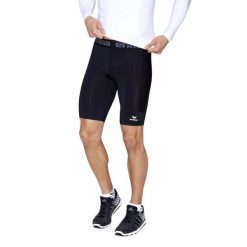 Spodenki kompresyjne Erima. Czarne bielizna termoaktywna Erima, bez wzorów, bez ramiączek, do piłki nożnej. Za 158.50 zł.