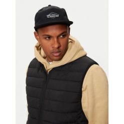 Czapka z daszkiem Quiksilver. Czarne czapki z daszkiem Quiksilver, bez wzorów. Za 89.99 zł.