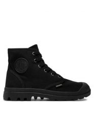 Palladium Trapery Pampa Hi 02352-060-M Czarny. Czarne trapery Palladium, z materiału, bez zapięcia. Za 319.99 zł.