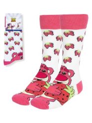 Lucky Socks Skarpety w kolorze biało-różowym rozmiar: 36-43. Białe skarpety Lucky Socks, bez wzorów, prążkowane. Za 30.99 zł.