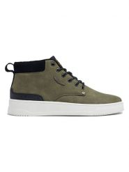 PME Legend Skórzane sneakersy w kolorze khaki rozmiar: 43. Brązowe buty sportowe casual PME Legend, bez wzorów, bez zapięcia. Za 263.53 zł.