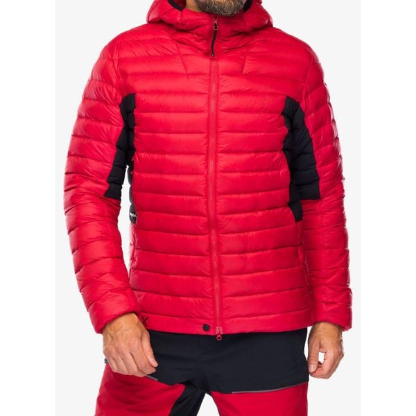 Kurtka puchowa męska Berghaus MTN Seeker MW Down Hoody. Czerwone kurtki Berghaus, m, bez wzorów, z puchu, bez kaptura. Za 844.99 zł.