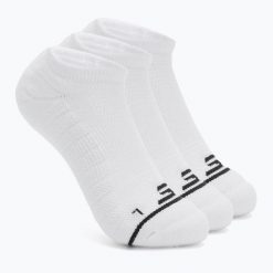 Skarpety męskie SKECHERS 1/2 Terry No Show 3. Białe skarpety Skechers, bez wzorów, z bawełny. Za 52.99 zł.