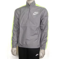 Kurtka na co dzień męska NIKE wiatrówka bez kaptura. Szare kurtki Nike, m, bez wzorów, z puchu, bez kaptura. Za 115.00 zł.