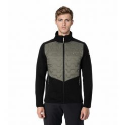 Męska kurtka hybrydowa Aulp CHAUN. Szare kurtki Aulp, m, bez wzorów, bez kaptura. W wyprzedaży za 269.99 zł.