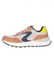 Skechers Skórzane sneakersy "Fury Fury" w kolorze szaro-jasnobrązowym rozmiar: 43. Brązowe buty sportowe casual Skechers, bez wzorów, bez zapięcia. Za 188.85 zł.