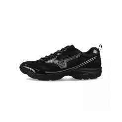 Buty do biegania męskie, MXR Tech. Czarne buty do biegania Mizuno, bez wzorów, z gumy, bez zapięcia, do biegania. Za 459.99 zł.