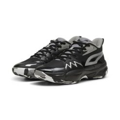 Buty Puma Genetics, Mężczyźni. Czarne buty do koszykówki Puma, bez zapięcia, do koszykówki. Za 390.00 zł.