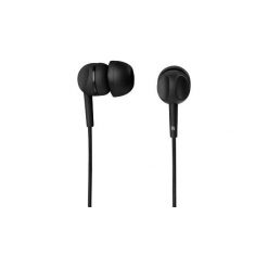 Słuchawki dokanałowe THOMSON EAR3005BK Czarny. Czarne słuchawki dokanałowe THOMSON. Za 14.99 zł.