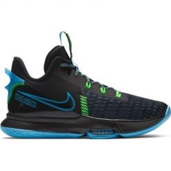 Buty koszykarskie męskie Nike Lebron Witness V. Czarne buty do koszykówki Nike, bez zapięcia, do koszykówki. Za 709.99 zł.