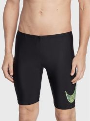 Nike Kąpielówki Outline Logo Jammerpio NESSC588 Czarny. Czarne kąpielówki Nike, m, bez wzorów, z syntetyku. Za 259.99 zł.