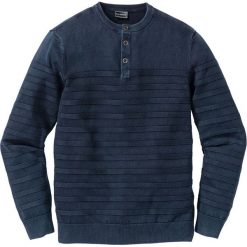 Sweter Regular Fit bonprix niebieski. Swetry nierozpinane marki Under Armour. Za 79.99 zł.