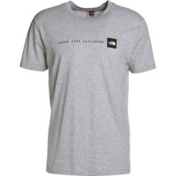 The North Face TEE Tshirt z nadrukiem mottled light grey. T-shirty marki The North Face. Za 129.00 zł.