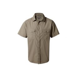 Koszula podróżnicza męska Craghoppers Kiwi SS Shirt. Białe koszule Craghoppers, m, bez wzorów, bez kołnierzyka, bez ramiączek. Za 203.99 zł.