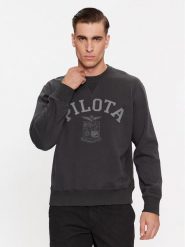Aeronautica Militare Bluza 232FE1817F518 Szary Comfort Fit. Szare bluzy Aeronautica Militare, m, bez wzorów, z bawełny, bez kaptura. Za 509.99 zł.