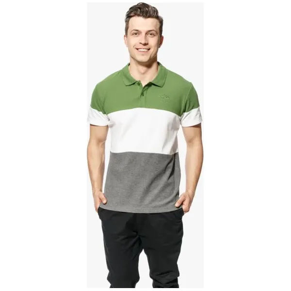Umbro Polo Bruce , zielony, rozmiar XL. Zielone koszulki polo sportowe Umbro, m, bez wzorów, z materiału, bez kołnierzyka, bez ramiączek. W wyprzedaży za 79.99 zł.