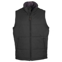 Ciepła Kamizelka Dla Dorosłych Unisex. Czarne bluzy SOL'S, m, bez wzorów, bez kaptura. Za 199.99 zł.