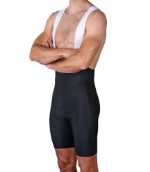 Spodenki Rowerowe z Wkładką Dr Pad ® Męskie Luxa Finest Black. Czarne krótkie spodenki sportowe LUXA, l, bez wzorów, z lycry, na fitness i siłownię. Za 969.74 zł.