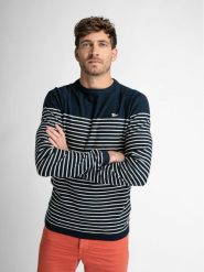 Petrol Industries Sweter M-1030-KWR201 Granatowy Regular Fit. Niebieskie swetry rozpinane Petrol Industries, m, bez wzorów, z bawełny, bez kołnierzyka, bez ramiączek. Za 159.99 zł.