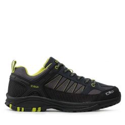 Trekkingi CMP. Czarne buty trekkingowe CMP, bez wzorów, bez zapięcia. Za 279.99 zł.