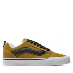 Tenisówki Vans. Brązowe trampki Vans, m, bez wzorów, bez zapięcia. Za 159.99 zł.