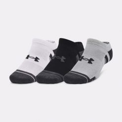 Skarpety Under Armour UA Performance Tech 3-Pack No Show. Białe skarpety Under Armour, bez wzorów. Za 58.35 zł.