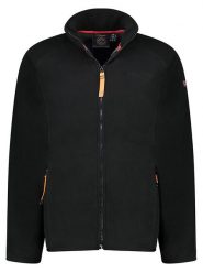 Geographical Norway Kurtka polarowa "Tasco" w kolorze czarnym rozmiar: L. Czarne kurtki Geographical Norway, l, bez wzorów, z polaru, bez kaptura. Za 216.22 zł.
