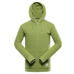Bluza męska bawełniana z kapturem Alpine Pro Lokk. Zielone bluzy z kapturem Alpine Pro, m, bez wzorów, z bawełny, z kapturem. W wyprzedaży za 149.00 zł.