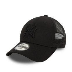 Czapka Trucker New York Yankees Home Field 9Forty. Czarne czapki z daszkiem New Era, na lato, bez wzorów, z materiału. Za 133.25 zł.