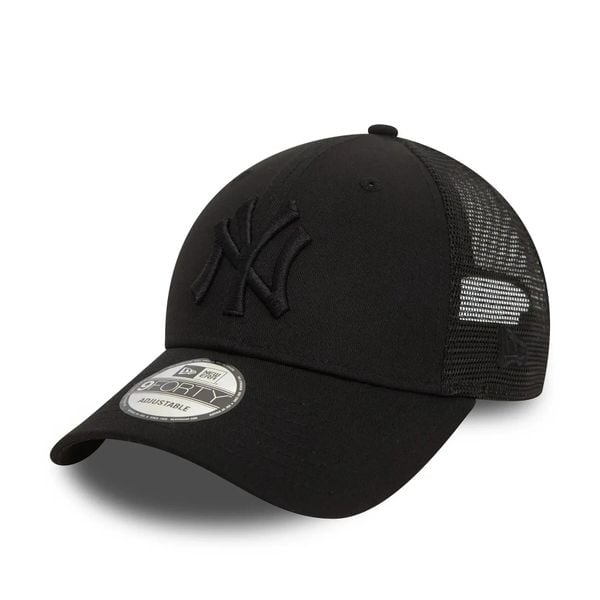 Czapka Trucker New York Yankees Home Field 9Forty. Czarne czapki z daszkiem New Era, na lato, bez wzorów, z materiału. Za 109.00 zł.