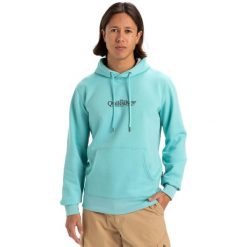 Bluza z kapturem dla Mężczyzn FINELINE Niebieski. Niebieskie bluzy z kapturem Quiksilver, m, bez wzorów, z bawełny, z kapturem. Za 229.99 zł.