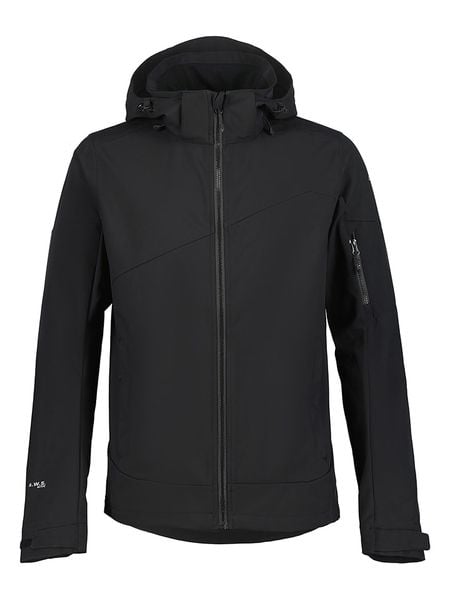 Icepeak Kurtka softshellowa "Barmstedt" w kolorze czarnym rozmiar: 46. Czarne kurtki outdoor i hardshell Icepeak, m, bez wzorów, bez kaptura. Za 175.26 zł.
