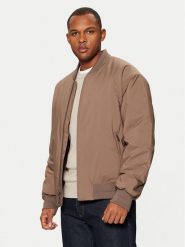 Calvin Klein Kurtka bomber Hero 00040EM567 Beżowy Regular Fit. Brązowe kurtki CALVIN KLEIN, m, bez wzorów, z syntetyku, bez kaptura. Za 509.99 zł.